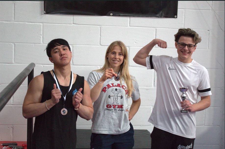 Community training meetup in a gym